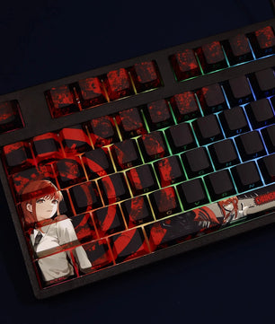 Chainsaw Man Makima Keycaps 108 Keys Anime Keycaps