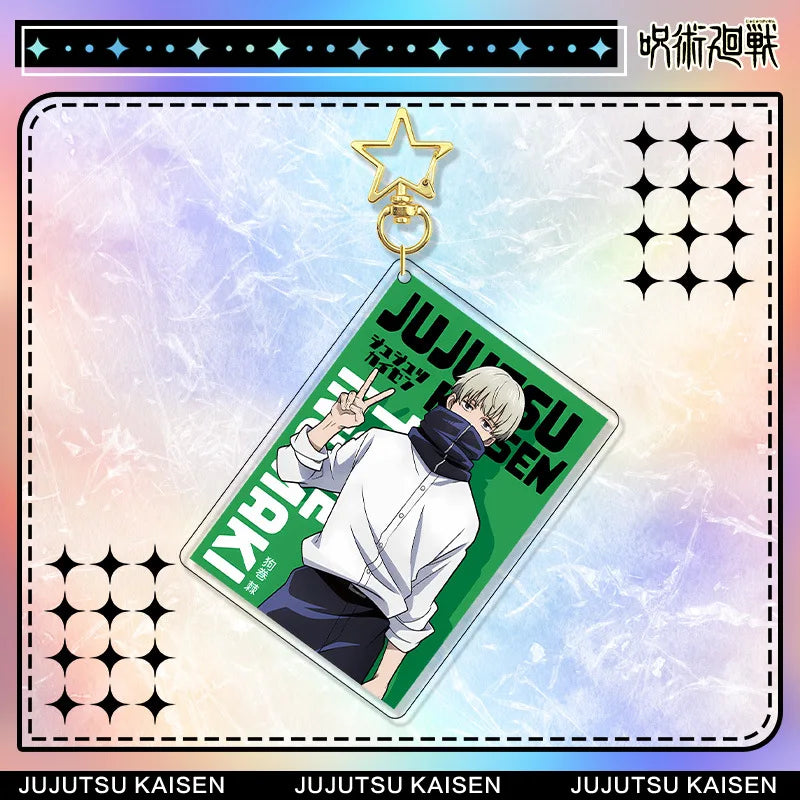 Jujutsu Kaisen Toge Inumaki Acrylic Stand Keychain & Badge Set