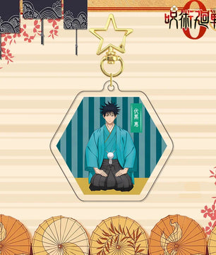Jujutsu Kaisen Megumi Fushiguro Kimono Series Acrylic Stand Keychain Badge Set
