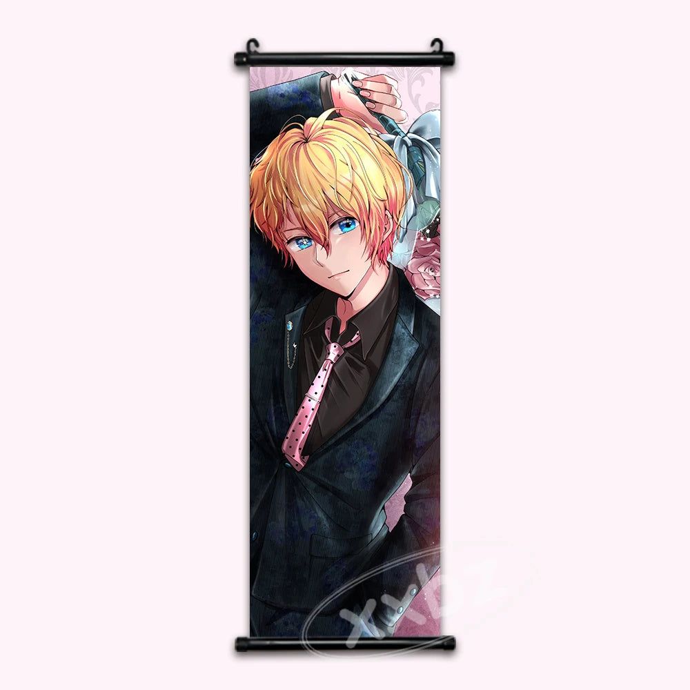 Oshi No Ko Aqua Hoshino Anime Poster Canvas Scroll