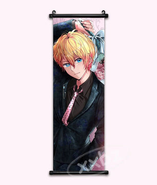 Oshi No Ko Aqua Hoshino Anime Poster Canvas Scroll