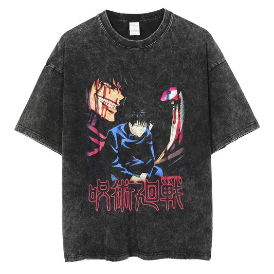 Jujutsu Kaisen Shirt Megumi Fushiguro Oversized Anime Shirt