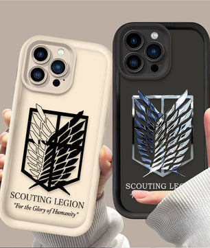 AOT Scouting Legion Phone Case - For iPhone 11 to 17 Pro Max