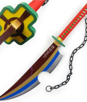 Demon Slayer Tengen Uzui Swords 1:1 Scale Anime Prop Replica