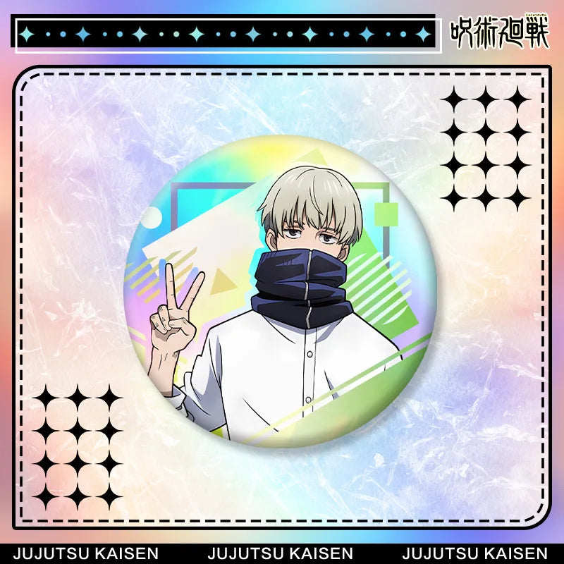 Jujutsu Kaisen Toge Inumaki Acrylic Stand Keychain & Badge Set