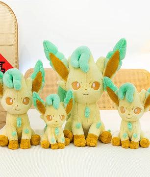 Pokemon Big Size Leafeon Plush Sitting Pose (45cm / 55cm / 65cm)