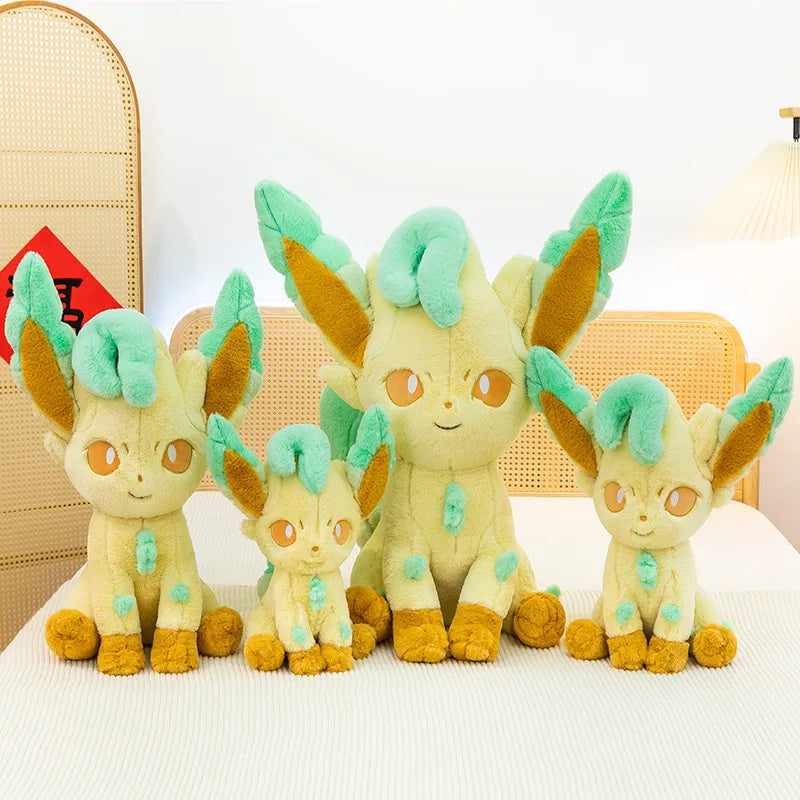 Pokemon Big Size Leafeon Plush Sitting Pose (45cm / 55cm / 65cm)