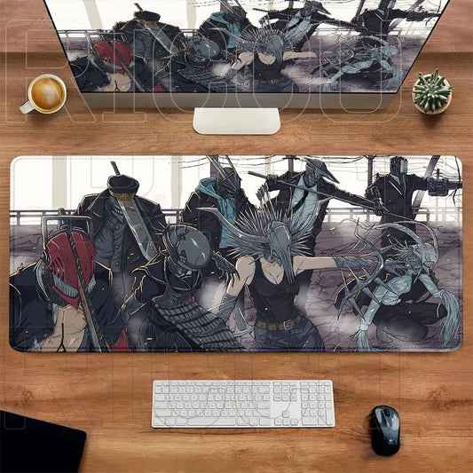 Chainsaw Man Devils Mouse Pad Large Gaming Anime Desk Mat
