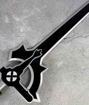 Sword Art Online Kirito Elucidator Sword 1:1 Scale Anime Prop Replica