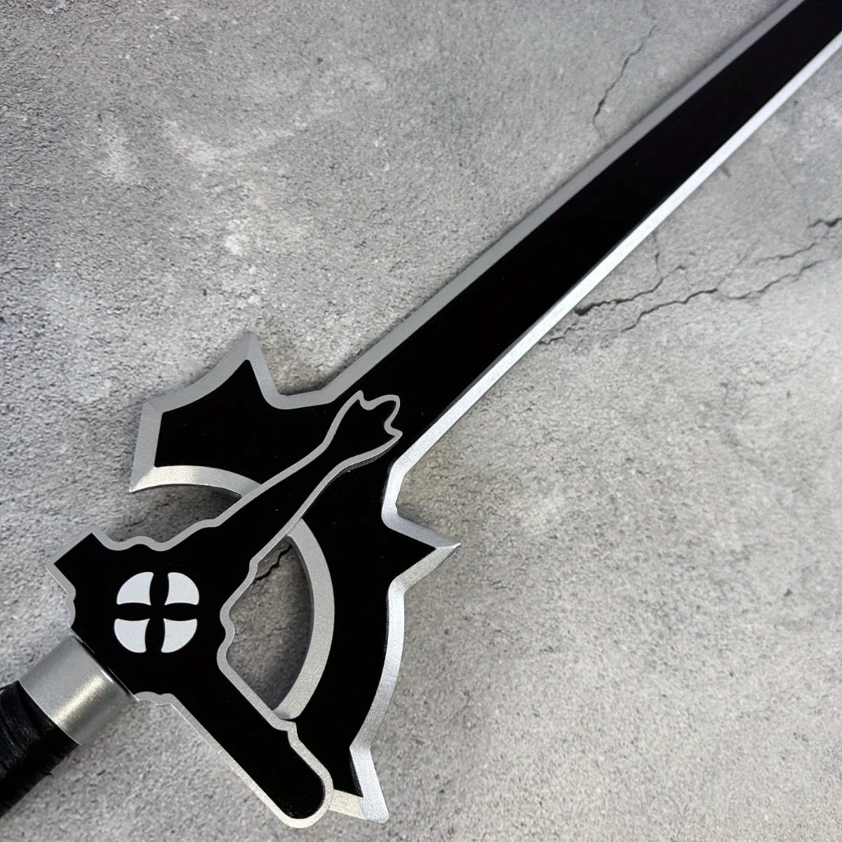 Sword Art Online Kirito Elucidator Sword 1:1 Scale Anime Prop Replica