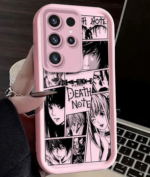 Death Note Panel Style Phone Case - For Samsung A and S Series