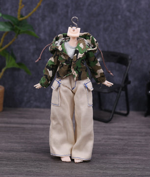1/12 Scale Hip Hop Street Clothes Accessory Set For Female Action Figures