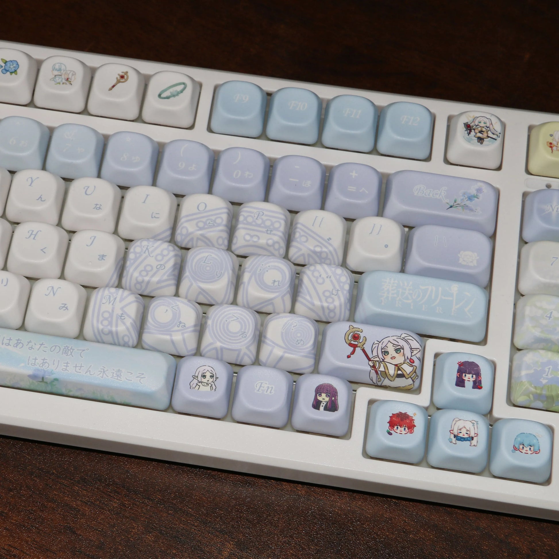 Frieren Keycaps 120 Keys MOA & Cherry Profile Anime Keycaps