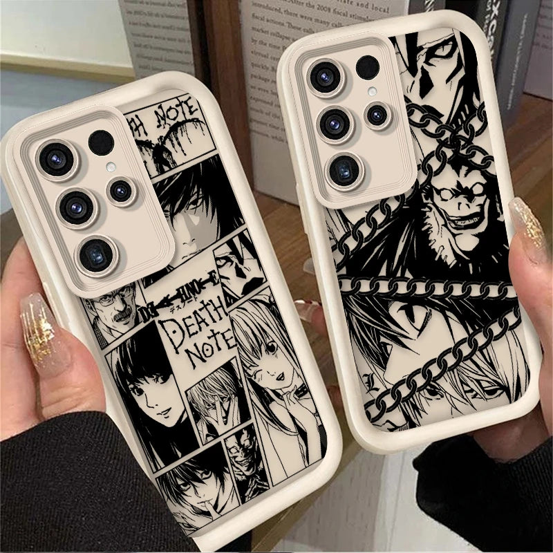 Death Note Panel Style Phone Case - For Samsung A and S Series