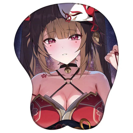 Honkai Star Rail Sparkle 3D Silicone Support Mouse Pad