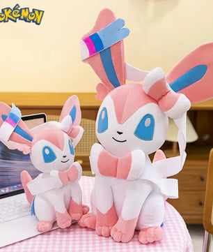 Pokemon Big Size Sylveon Plush Sitting Smile (25cm / 40cm / 55cm / 75cm)