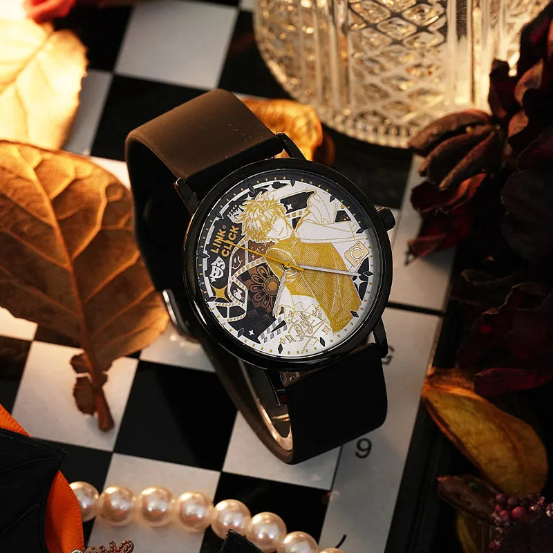 Link Click Vein, Xia Fei, Liu Xiao Slim Quartz Watch Anime Jewelry