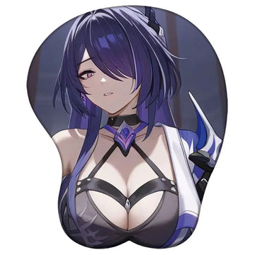 Honkai Star Rail Acheron 3D Silicone Support Mouse Pad