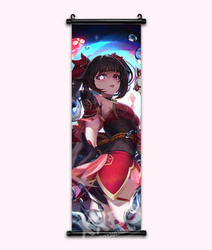 Honkai Star Rail Sparkle Anime Poster Canvas Scroll