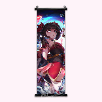 Honkai Star Rail Sparkle Anime Poster Canvas Scroll