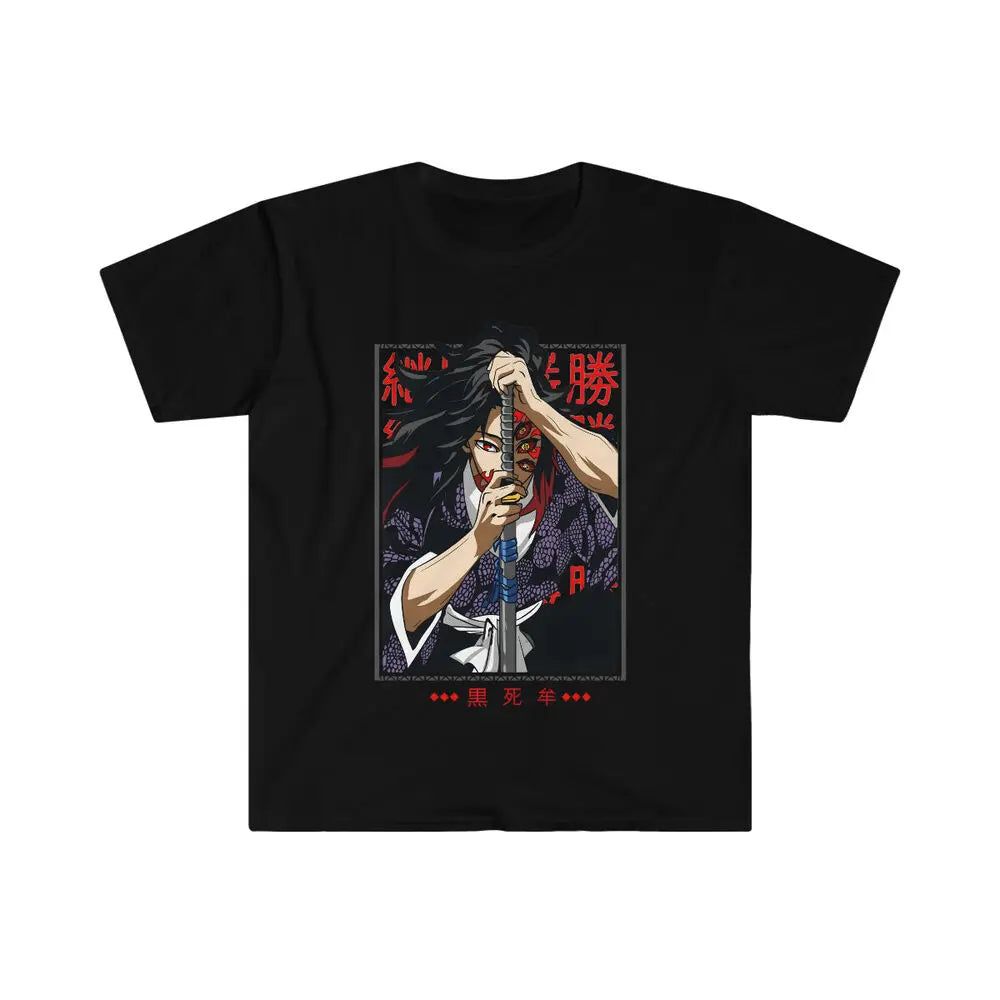 Demon Slayer Kokushibo Shirt All Cotton Anime Shirt