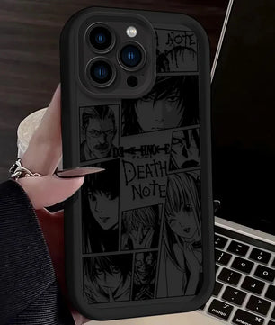 Death Note Panel Style Phone Case - For iPhone 11 to 17 Pro Max