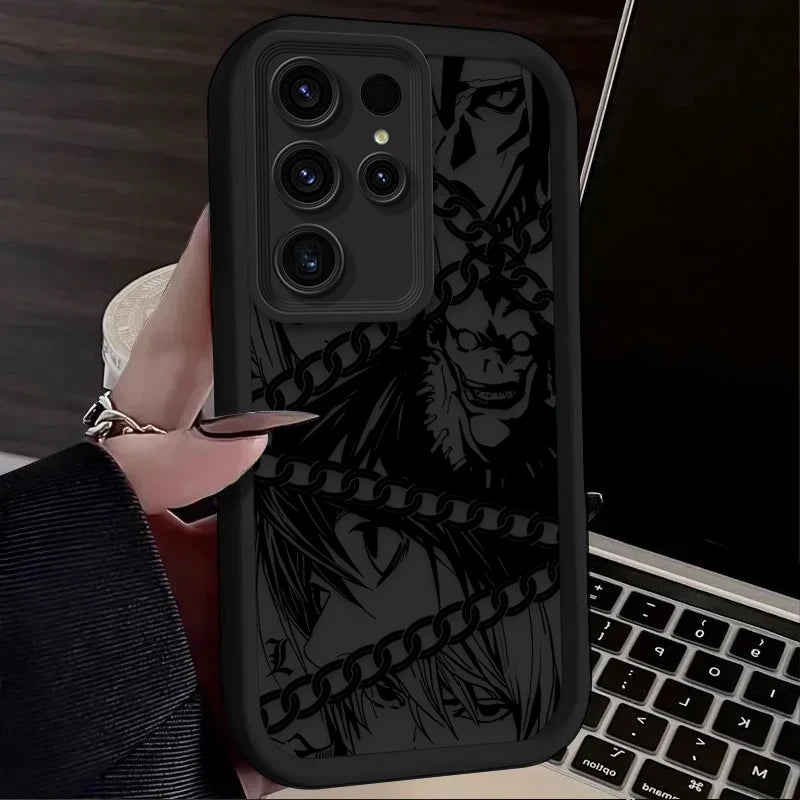 Death Note Panel Style Phone Case - For Samsung A and S Series