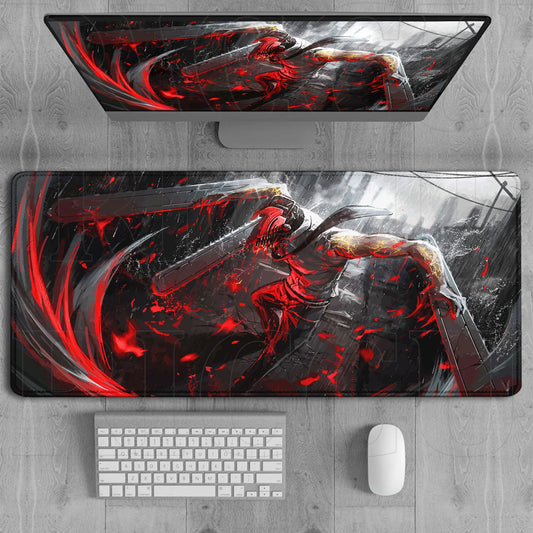 Chainsaw Man Denji Mouse Pad Large Gaming Anime Desk Mat