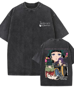 The Apothecary Diaries Maomao Shirt Vintage Style Washed T-Shirt