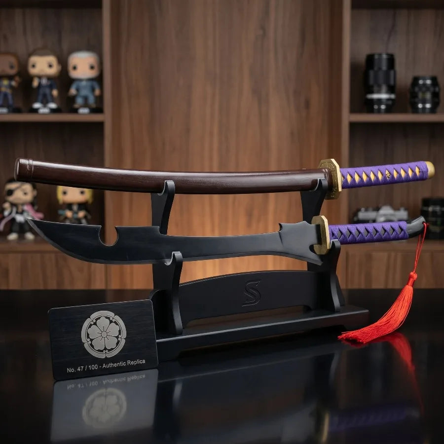 Bleach Shunsui Kyoraku Katen Kyokotsu Sword 1:1 Scale Anime Prop Replica Bamboo Sword