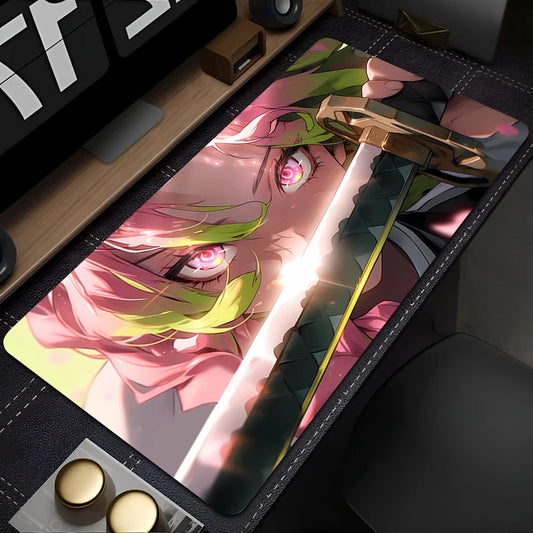 Demon Slayer Mitsuri Kanroji Mousepad Large Anime Desk Mat