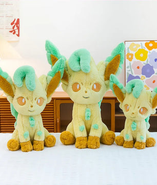 Pokemon Big Size Leafeon Plush Sitting Pose (45cm / 55cm / 65cm)
