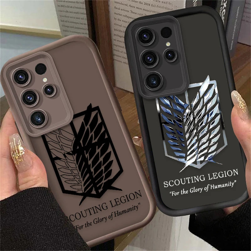 AOT Scouting Legion Phone Case - For Samsung A Series and S Series