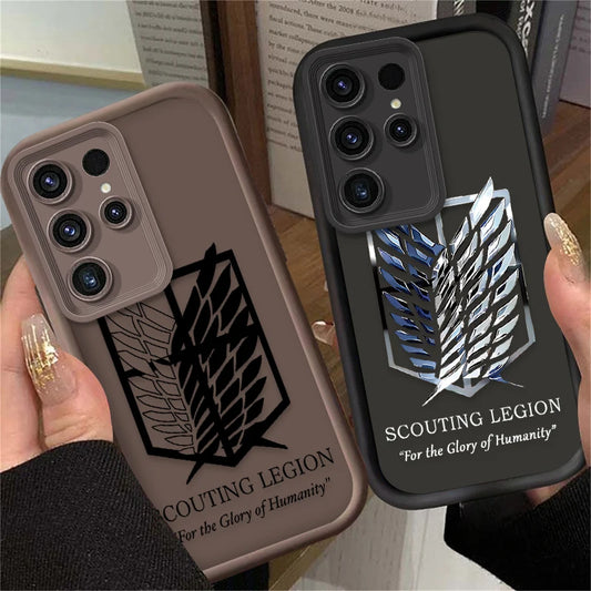 AOT Scouting Legion Phone Case - For Samsung A Series and S Series