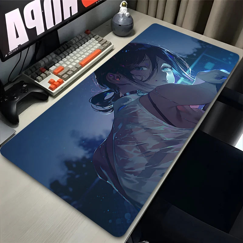 Chainsaw Man Reze Large Mouse Pad Anime Desk Mat
