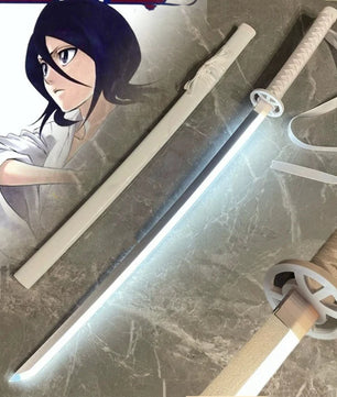 Bleach Rukia Luminous Katana 1:1 Scale 40 Inch Prop Replica