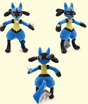 Pokemon Lucario & Riolu Standing Plush Stuffed Doll