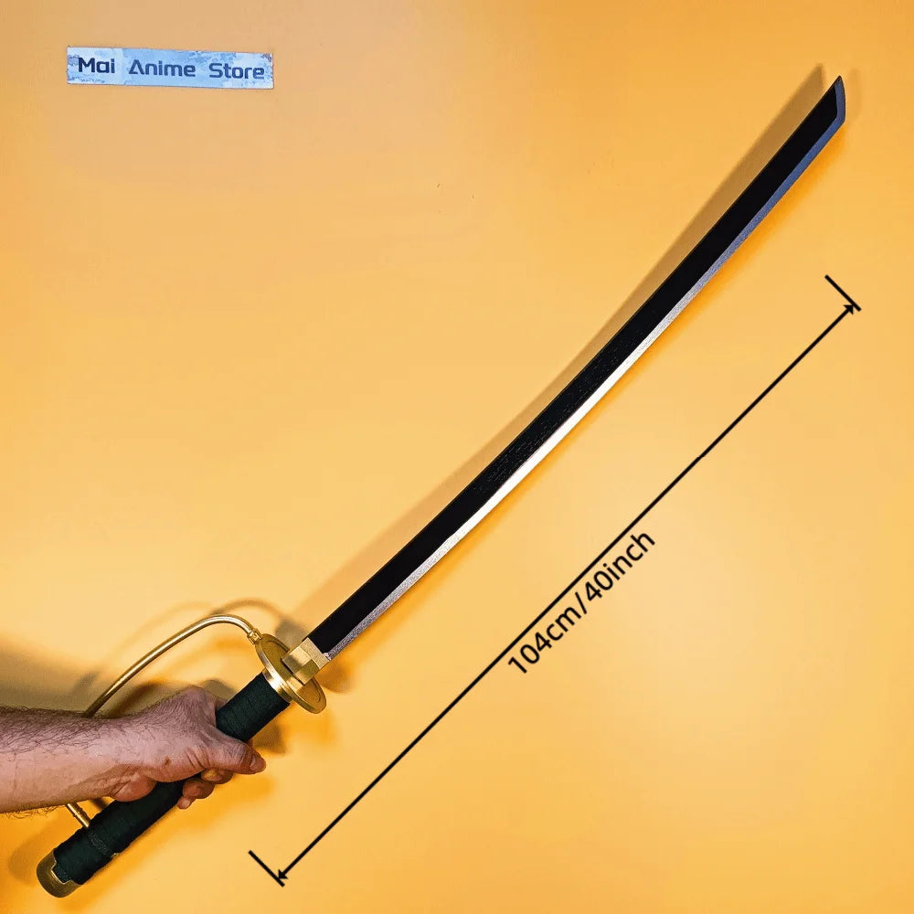 Shanks Gryphon Green-Handle Saber 1:1 Scale Anime Prop Replica Bamboo Sword