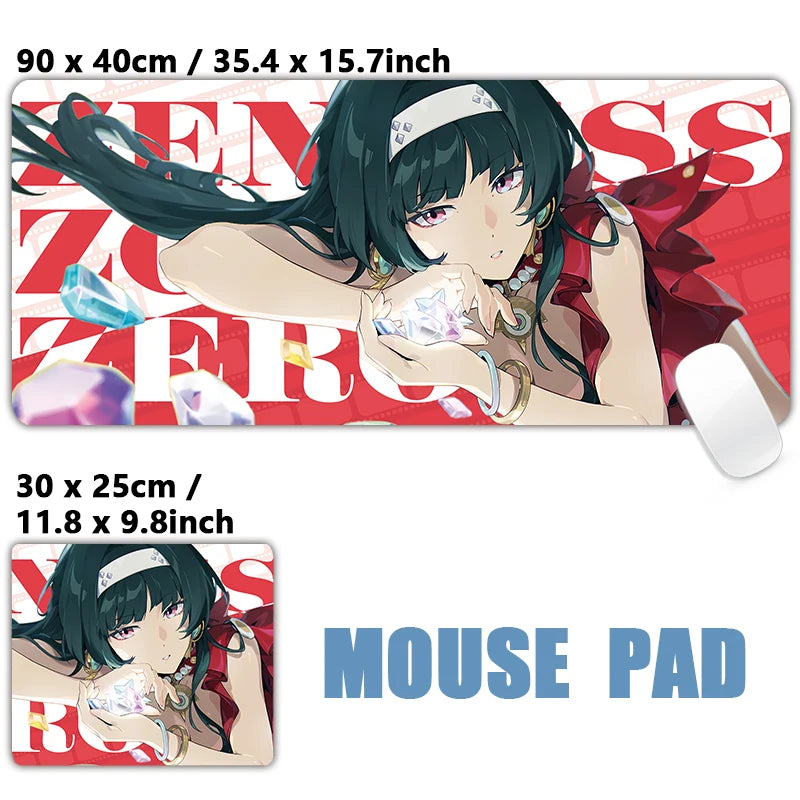 Zenless Zone Zero Astra Yao Large Gaming Mouse Pad – Anime Desk Mat