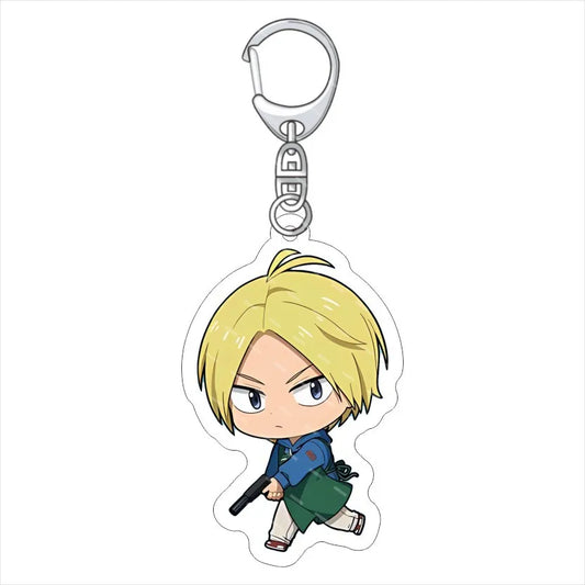 Sakamoto Days Chibi Shin Acrylic Keychain Bag Charm