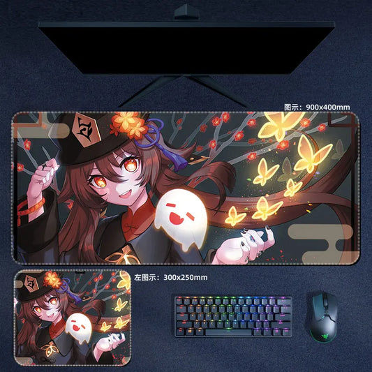 Genshin Impact Hu tao Mouse Pad Anime Desk Mat