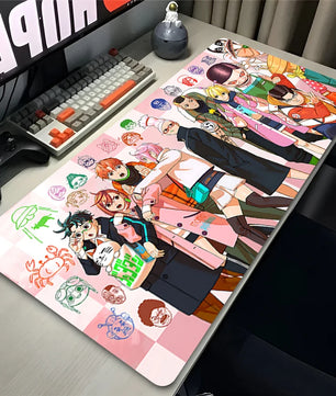 Dandadan Characters Mouse Pad Large Anime Desk Mat