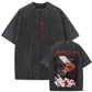 Chainsaw Man Denji Shirt Vintage Oversized Style Anime Shirt