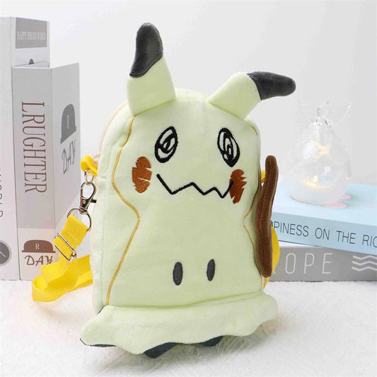 Pokemon Mimikyu Plush Shoulder Bag – 20cm Soft Plush Anime Bag