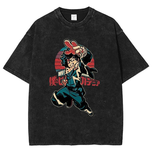 My Hero Academia Shirt Deku Oversized Anime Shirt