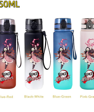 Demon Slayer Nezuko Water Bottle – 650ml Leakproof Gym Bottle