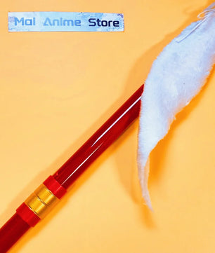 Jujutsu Kaisen Maki Zenin Red-Staff Naginata 1:1 Scale Anime Prop Replica Wood Polearm
