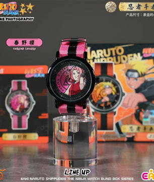 EAKI Naruto Shippuden Watch – Naruto, Sasuke, Sakura, Kakashi, Itachi, Minato