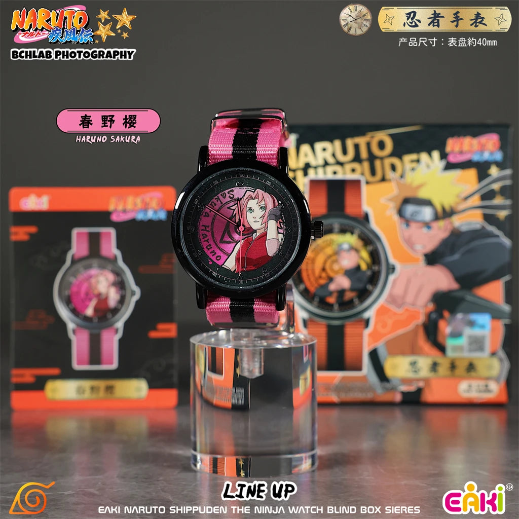 EAKI Naruto Shippuden Watch – Naruto, Sasuke, Sakura, Kakashi, Itachi, Minato