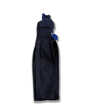 Vintage Black Evening Dress For 1/12 Scale Female Action Figures